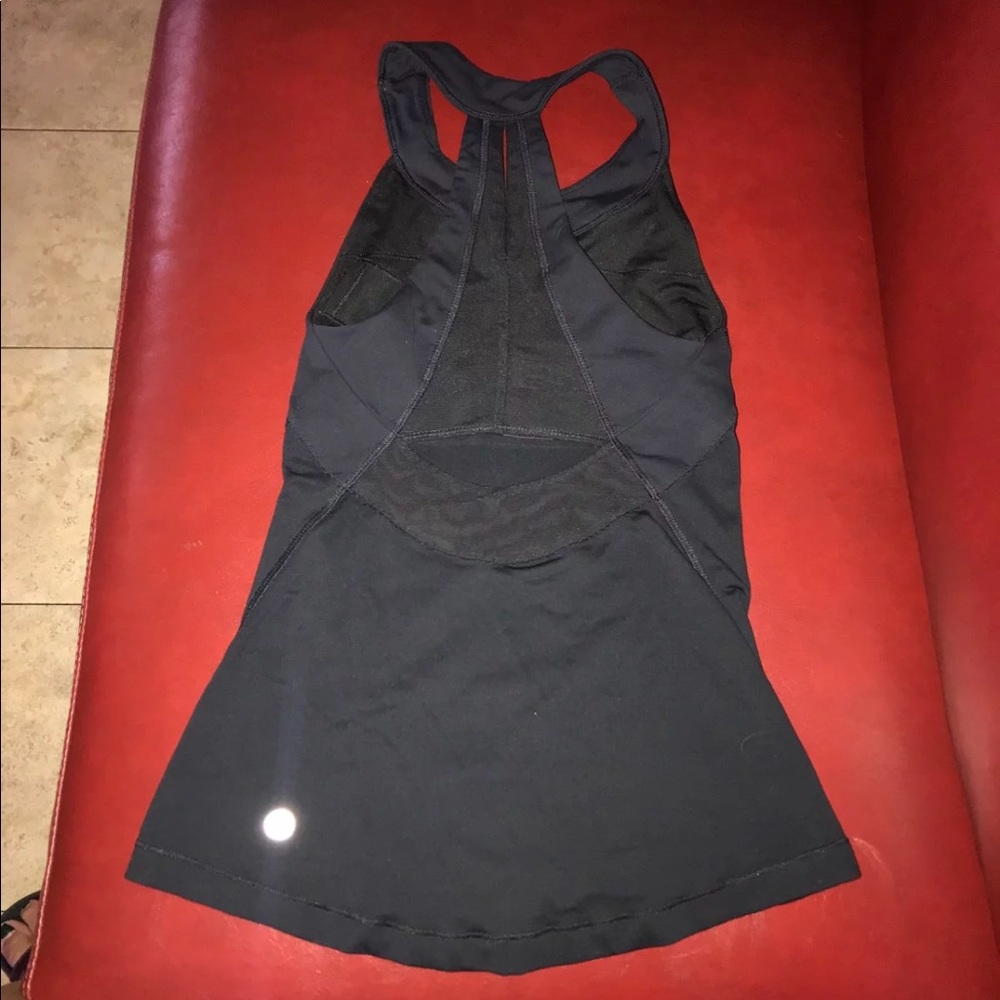 Lululemon Mesh Open Back Tank